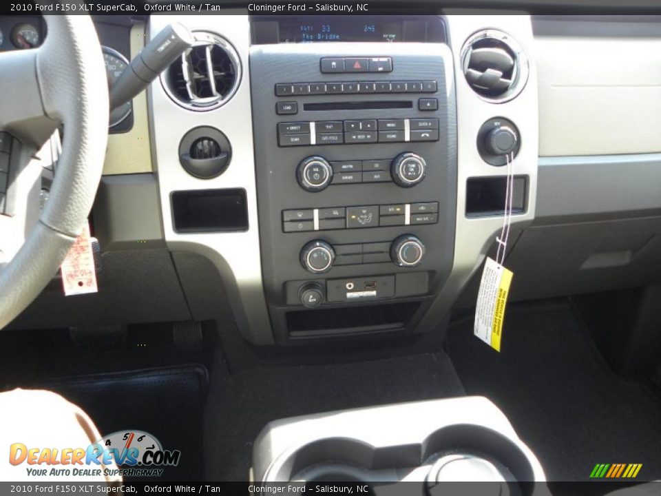 2010 Ford F150 XLT SuperCab Oxford White / Tan Photo #24