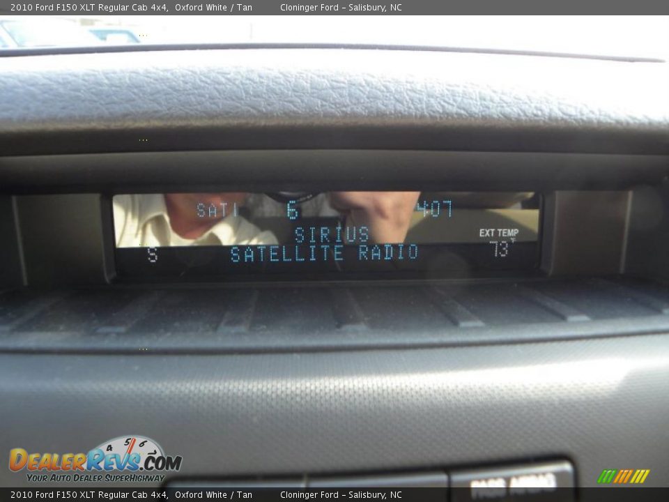2010 Ford F150 XLT Regular Cab 4x4 Oxford White / Tan Photo #18