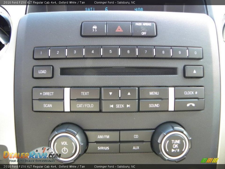 2010 Ford F150 XLT Regular Cab 4x4 Oxford White / Tan Photo #20