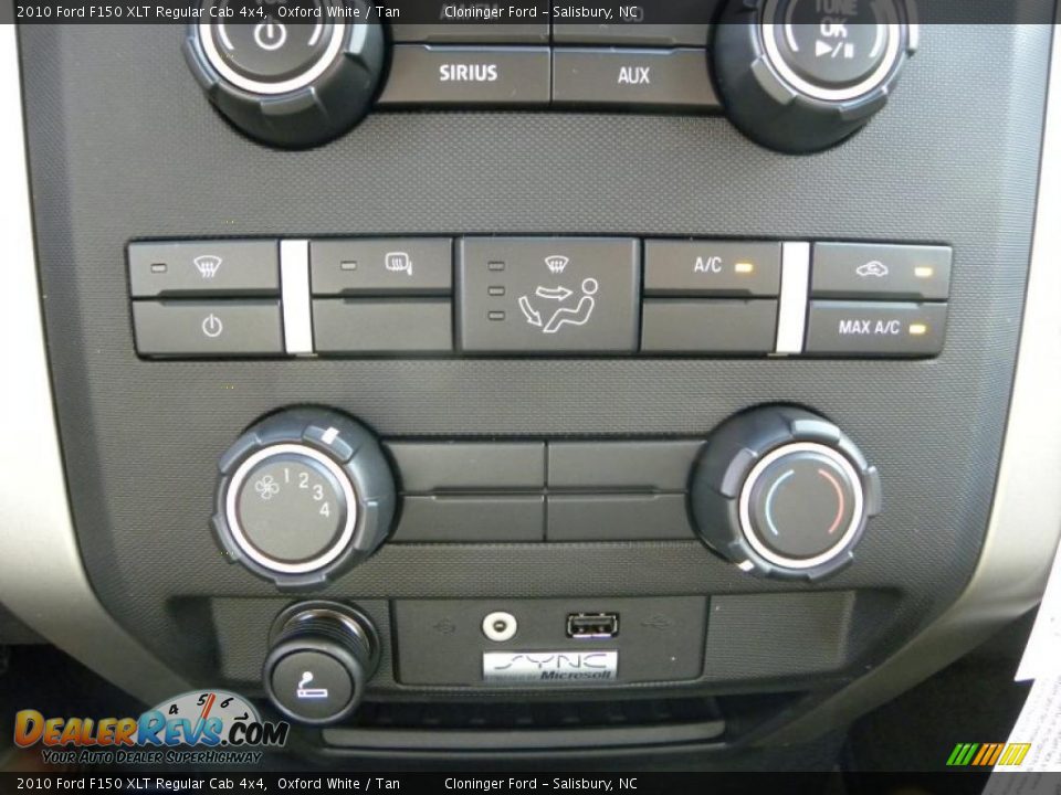 2010 Ford F150 XLT Regular Cab 4x4 Oxford White / Tan Photo #21