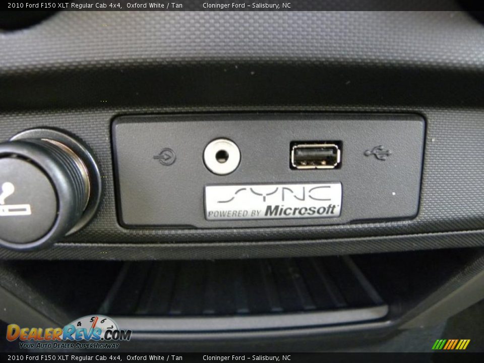 2010 Ford F150 XLT Regular Cab 4x4 Oxford White / Tan Photo #22