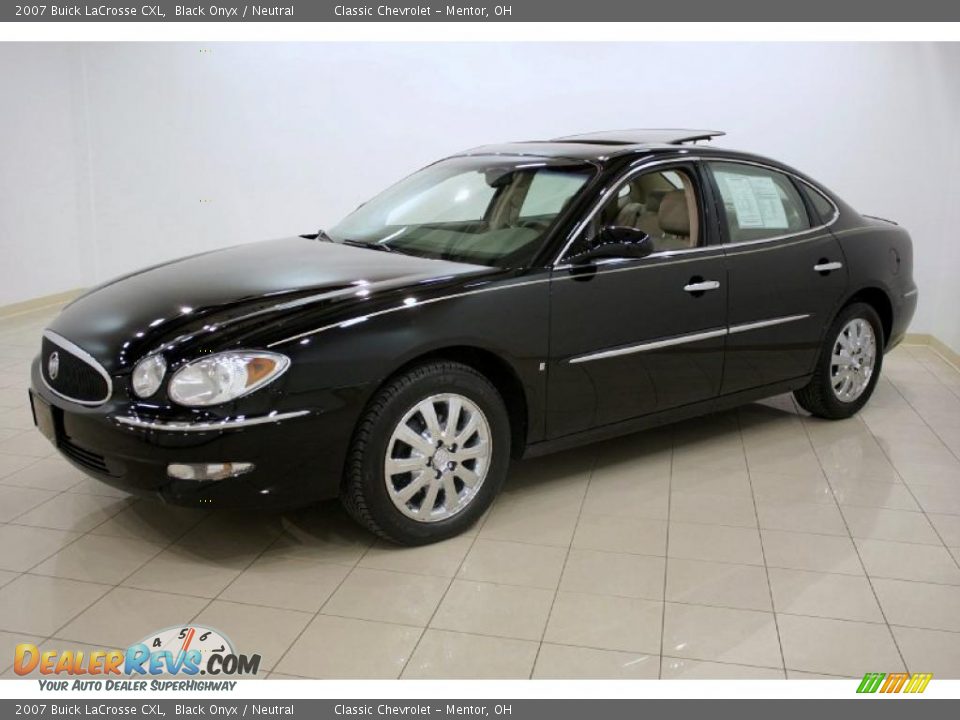 2007 Buick LaCrosse CXL Black Onyx / Neutral Photo #3