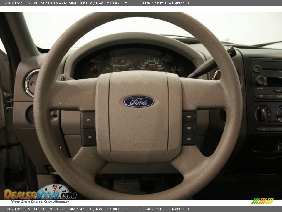 2007 Ford F150 XLT SuperCab 4x4 Silver Metallic / Medium/Dark Flint Photo #11