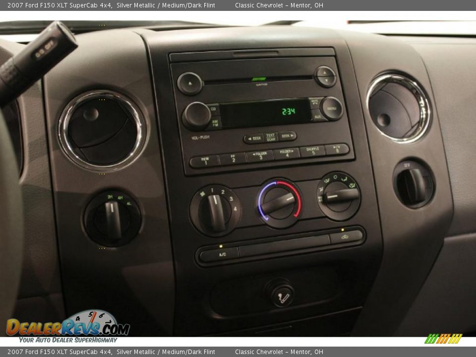 2007 Ford F150 XLT SuperCab 4x4 Silver Metallic / Medium/Dark Flint Photo #13
