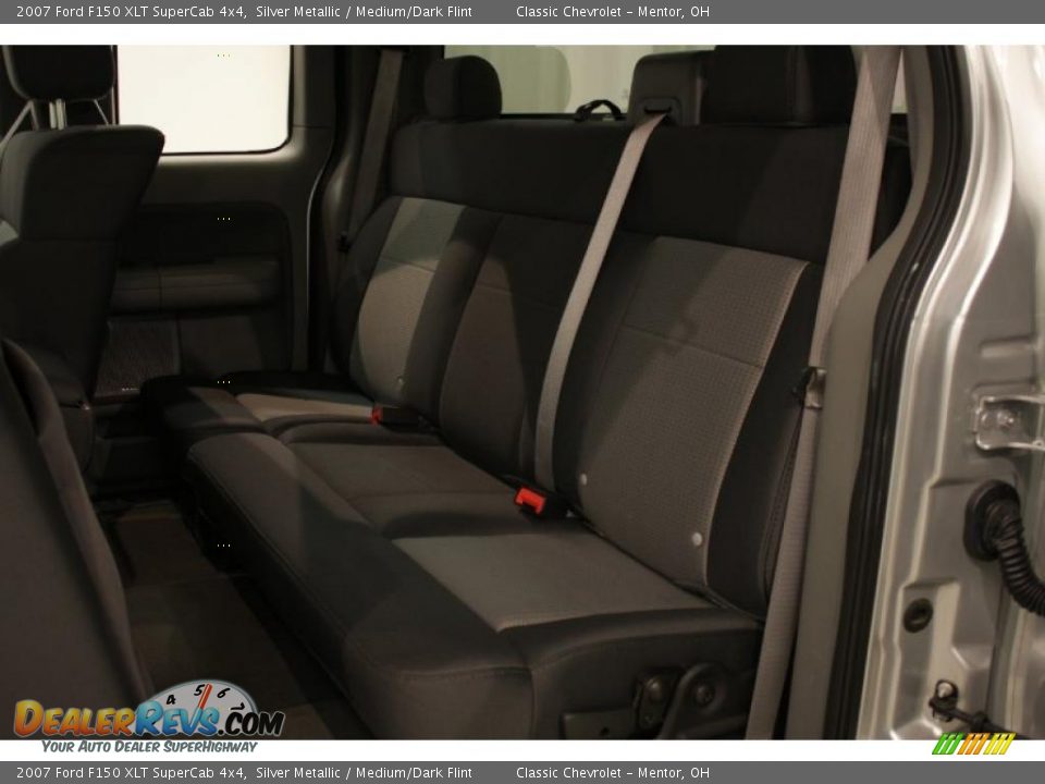 2007 Ford F150 XLT SuperCab 4x4 Silver Metallic / Medium/Dark Flint Photo #17