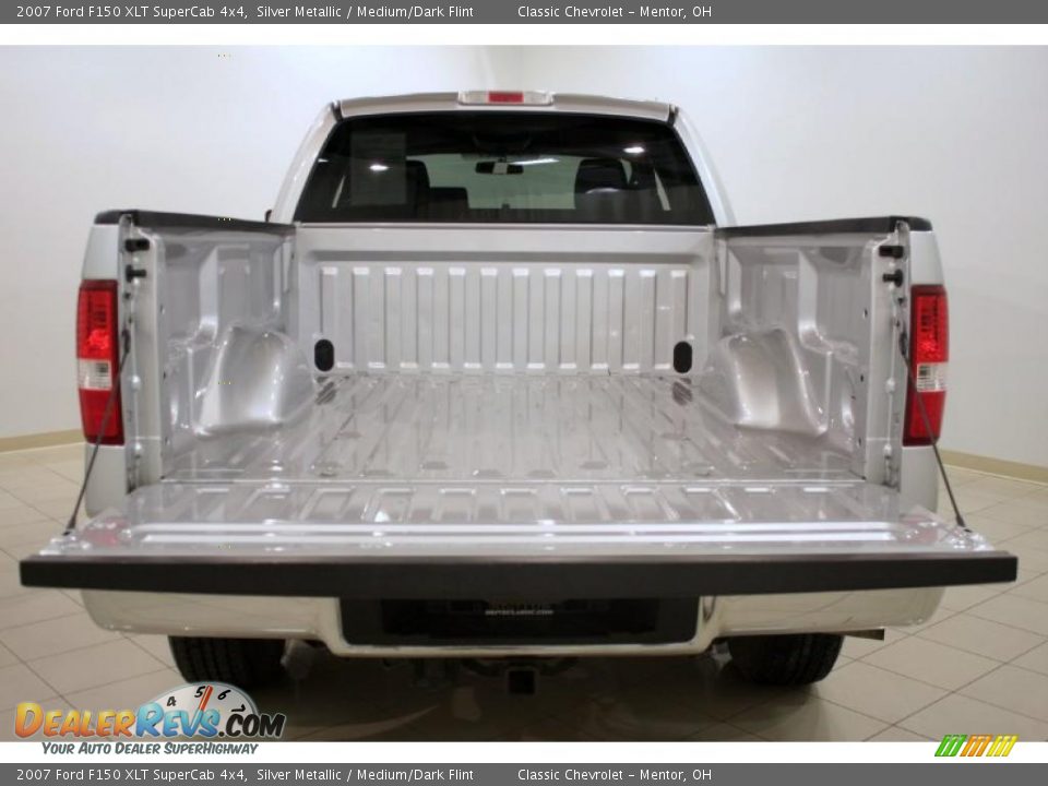 2007 Ford F150 XLT SuperCab 4x4 Silver Metallic / Medium/Dark Flint Photo #18
