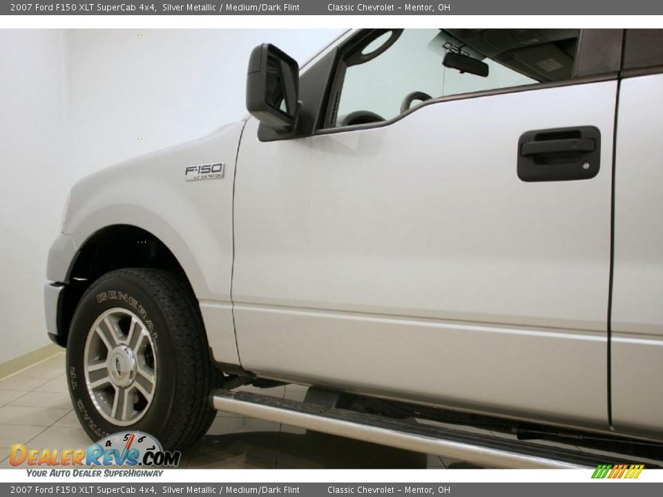 2007 Ford F150 XLT SuperCab 4x4 Silver Metallic / Medium/Dark Flint Photo #20