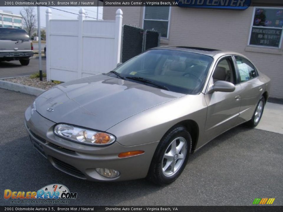 2001 Oldsmobile Aurora 3.5 Bronze Mist / Neutral Photo #1