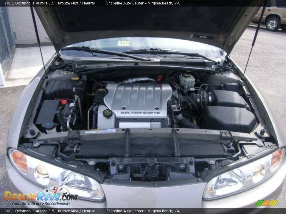 2001 Oldsmobile Aurora 3.5 Bronze Mist / Neutral Photo #20
