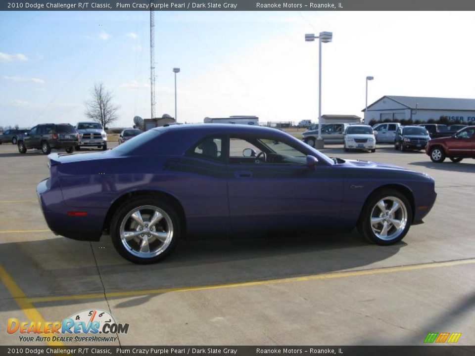 2010 Dodge Challenger R/T Classic Plum Crazy Purple Pearl / Dark Slate Gray Photo #2