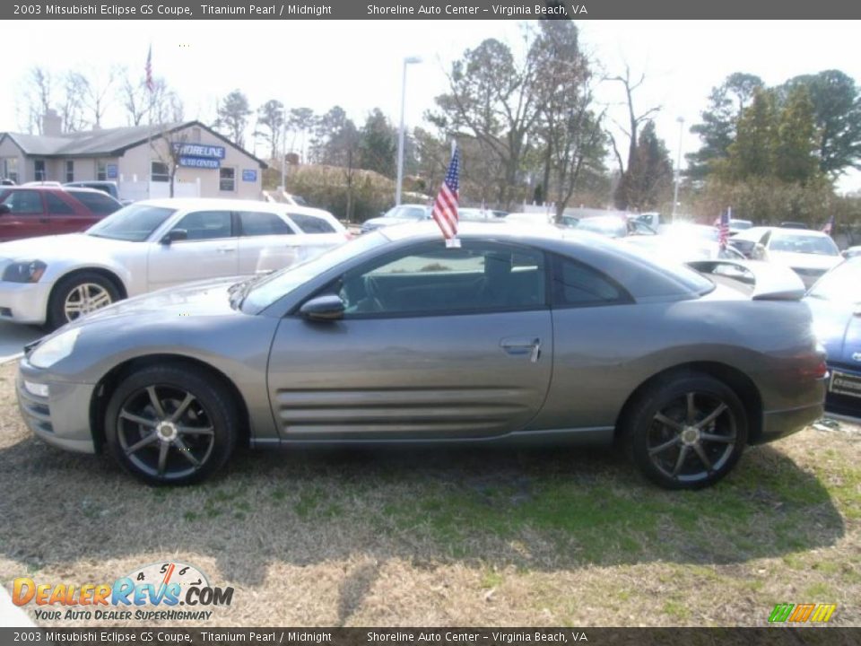 2003 Mitsubishi Eclipse GS Coupe Titanium Pearl / Midnight Photo #2