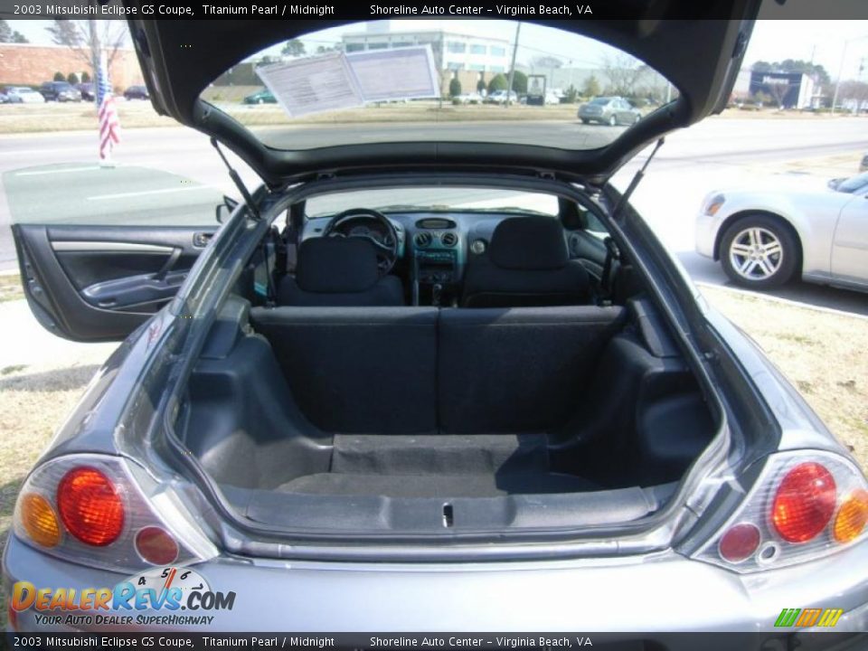 2003 Mitsubishi Eclipse GS Coupe Titanium Pearl / Midnight Photo #14