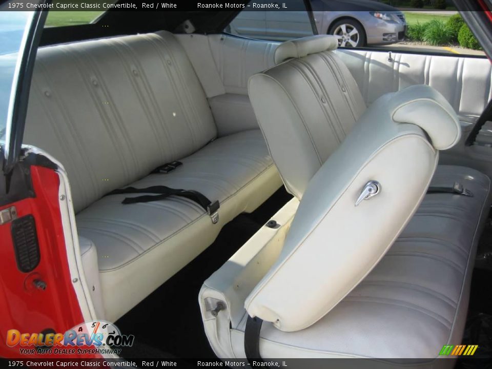 Rear Seat of 1975 Chevrolet Caprice Classic Convertible Photo #3