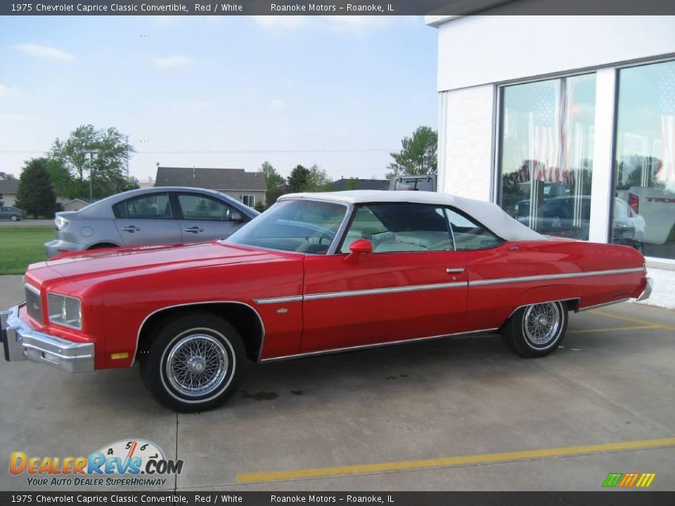 Red 1975 Chevrolet Caprice Classic Convertible Photo #5