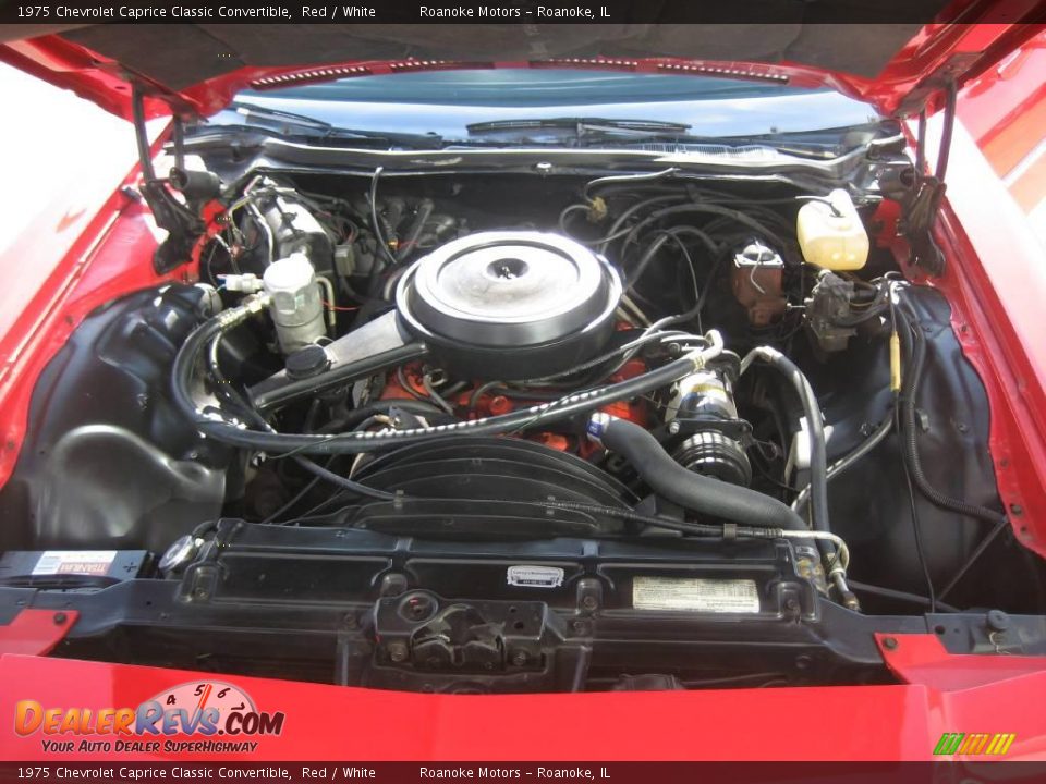 1975 Chevrolet Caprice Classic Convertible 350 cid Engine Photo #9