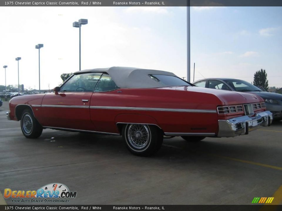 Red 1975 Chevrolet Caprice Classic Convertible Photo #16