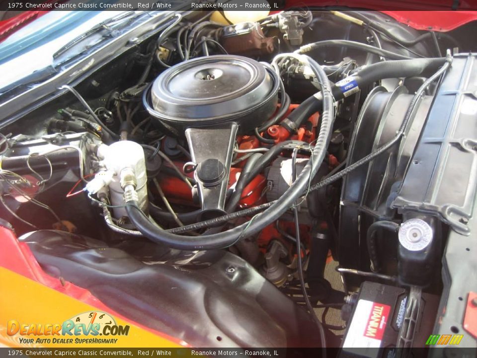 1975 Chevrolet Caprice Classic Convertible 350 cid Engine Photo #21