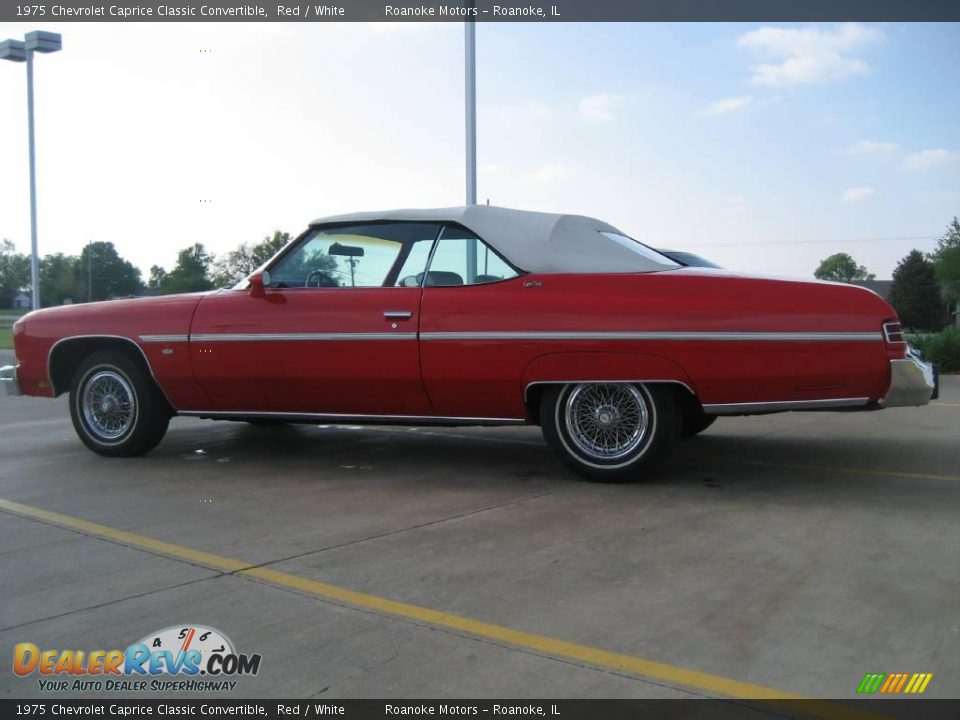 Red 1975 Chevrolet Caprice Classic Convertible Photo #26