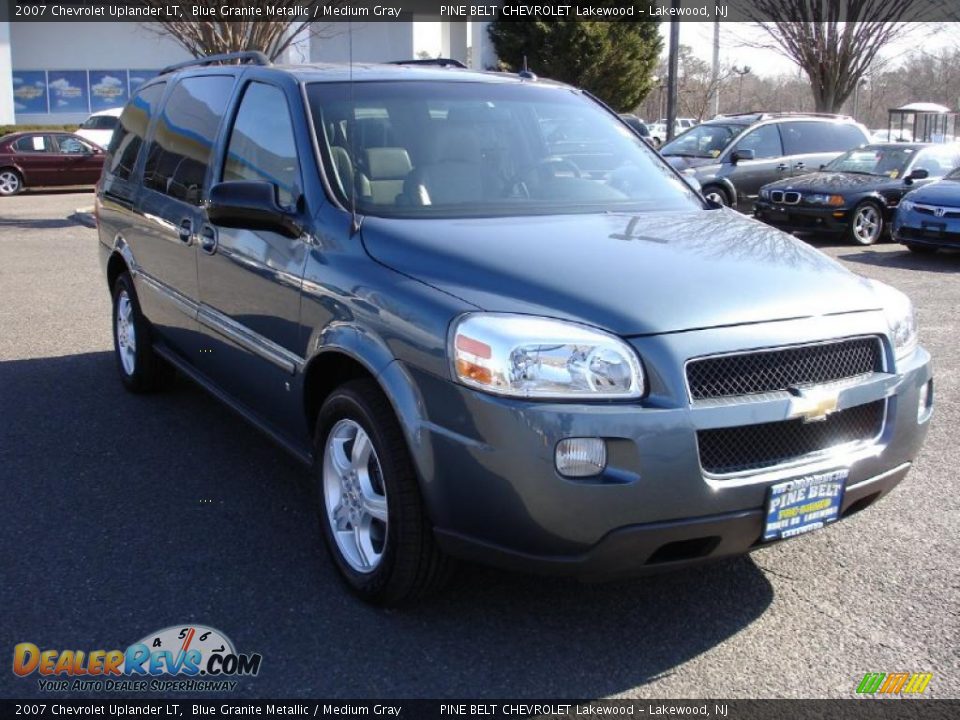 2007 Chevrolet Uplander LT Blue Granite Metallic / Medium Gray Photo #3