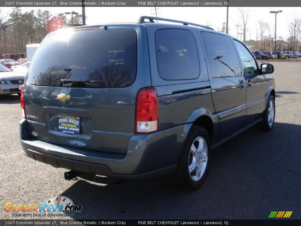 2007 Chevrolet Uplander LT Blue Granite Metallic / Medium Gray Photo #4
