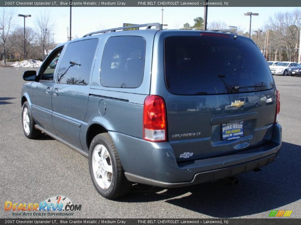 2007 Chevrolet Uplander LT Blue Granite Metallic / Medium Gray Photo #6