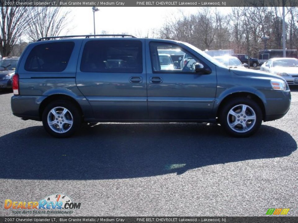 2007 Chevrolet Uplander LT Blue Granite Metallic / Medium Gray Photo #7