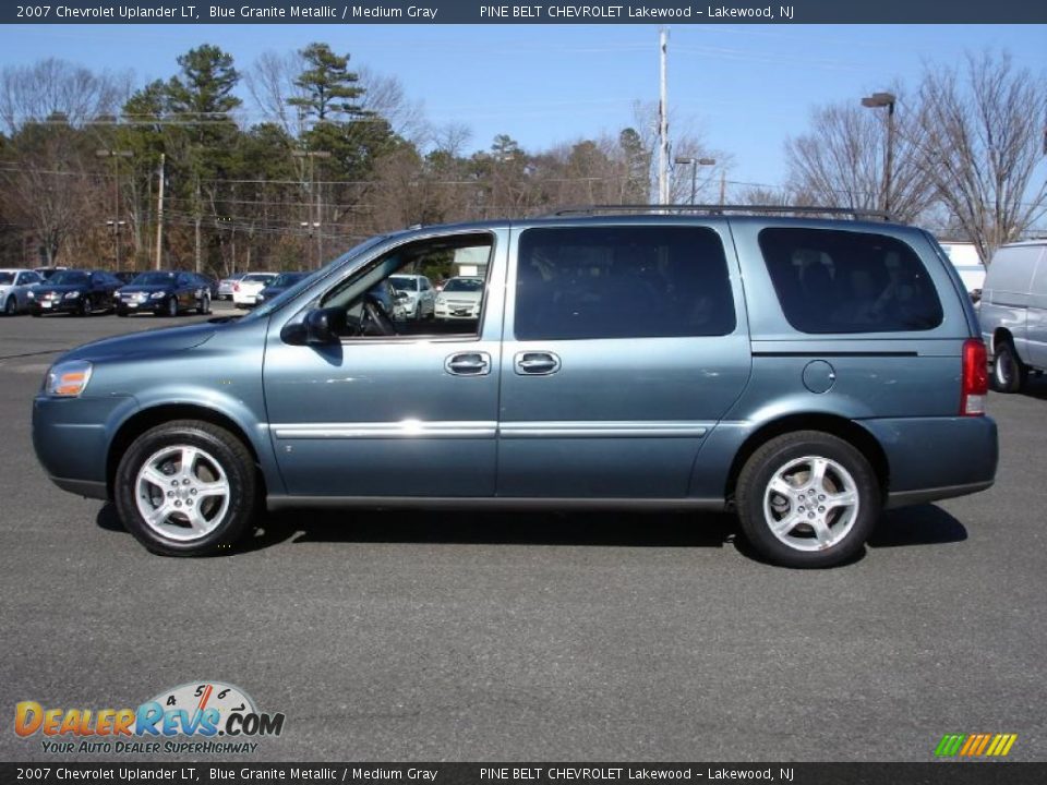 2007 Chevrolet Uplander LT Blue Granite Metallic / Medium Gray Photo #9