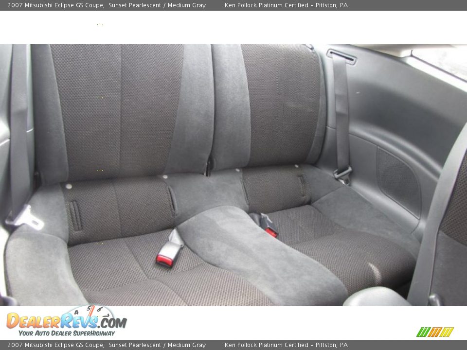 2007 Mitsubishi Eclipse GS Coupe Sunset Pearlescent / Medium Gray Photo #15