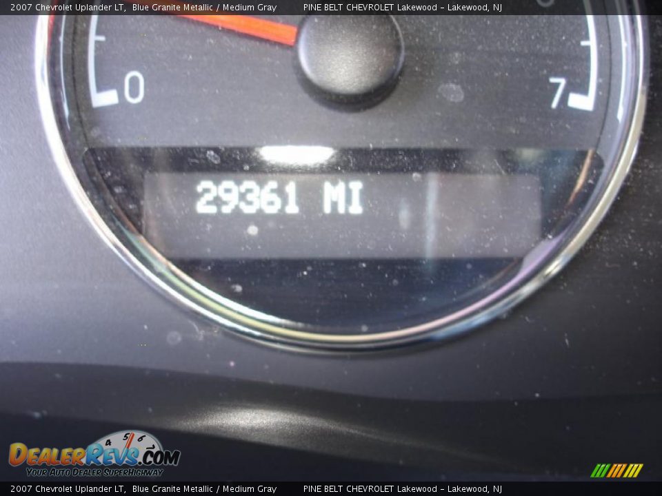 2007 Chevrolet Uplander LT Blue Granite Metallic / Medium Gray Photo #17