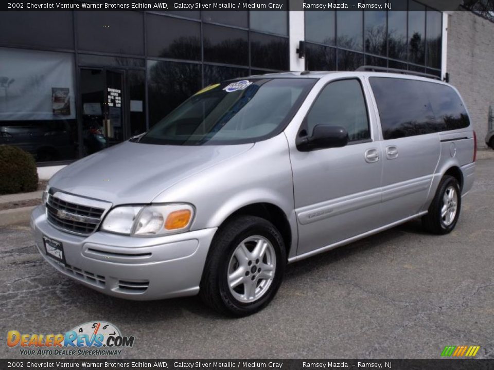 2002 Chevrolet Venture Warner Brothers Edition AWD Galaxy Silver Metallic / Medium Gray Photo #1