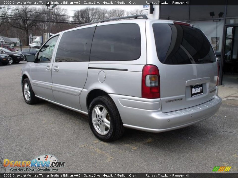2002 Chevrolet Venture Warner Brothers Edition AWD Galaxy Silver Metallic / Medium Gray Photo #7