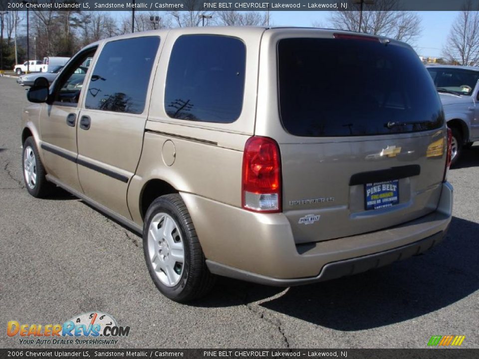 2006 Chevrolet Uplander LS Sandstone Metallic / Cashmere Photo #6
