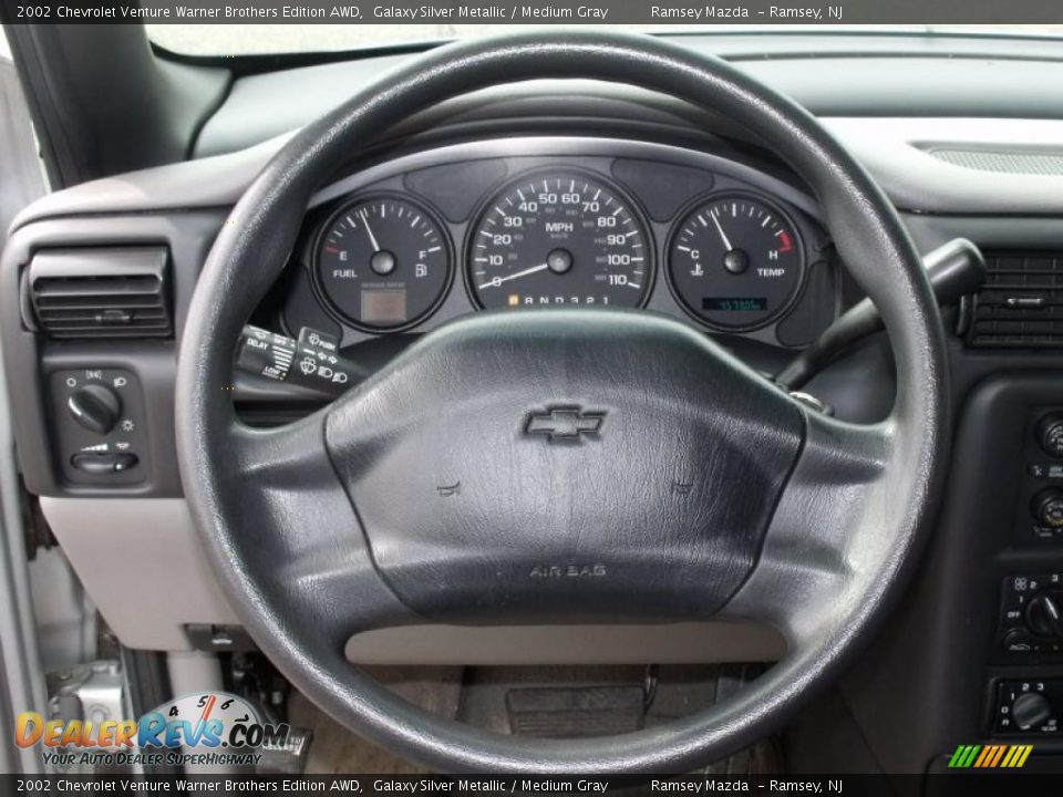 2002 Chevrolet Venture Warner Brothers Edition AWD Galaxy Silver Metallic / Medium Gray Photo #28