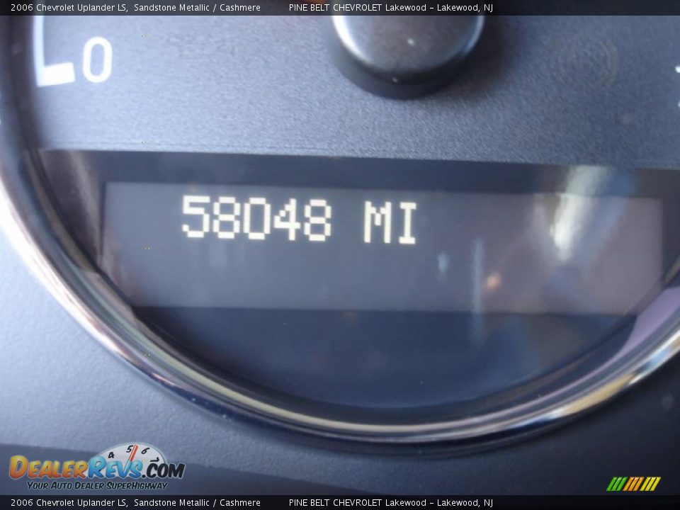 2006 Chevrolet Uplander LS Sandstone Metallic / Cashmere Photo #17