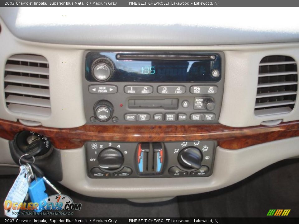 2003 Chevrolet Impala Superior Blue Metallic / Medium Gray Photo #16