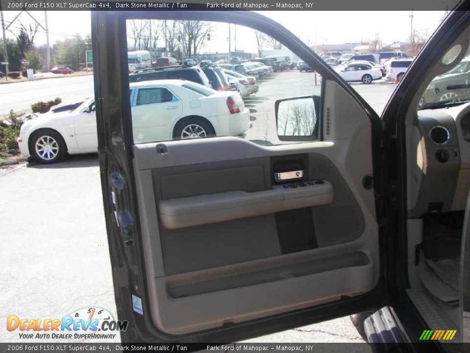 2006 Ford F150 XLT SuperCab 4x4 Dark Stone Metallic / Tan Photo #5