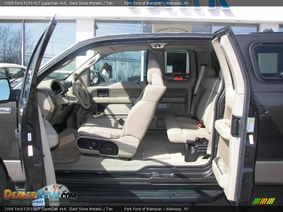 2006 Ford F150 XLT SuperCab 4x4 Dark Stone Metallic / Tan Photo #7