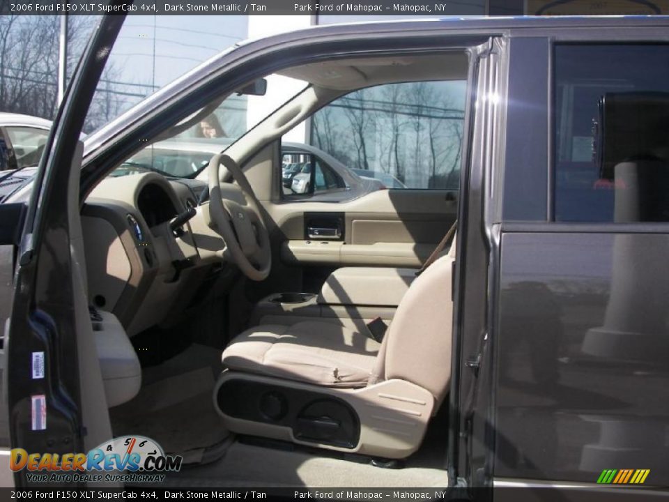 2006 Ford F150 XLT SuperCab 4x4 Dark Stone Metallic / Tan Photo #8