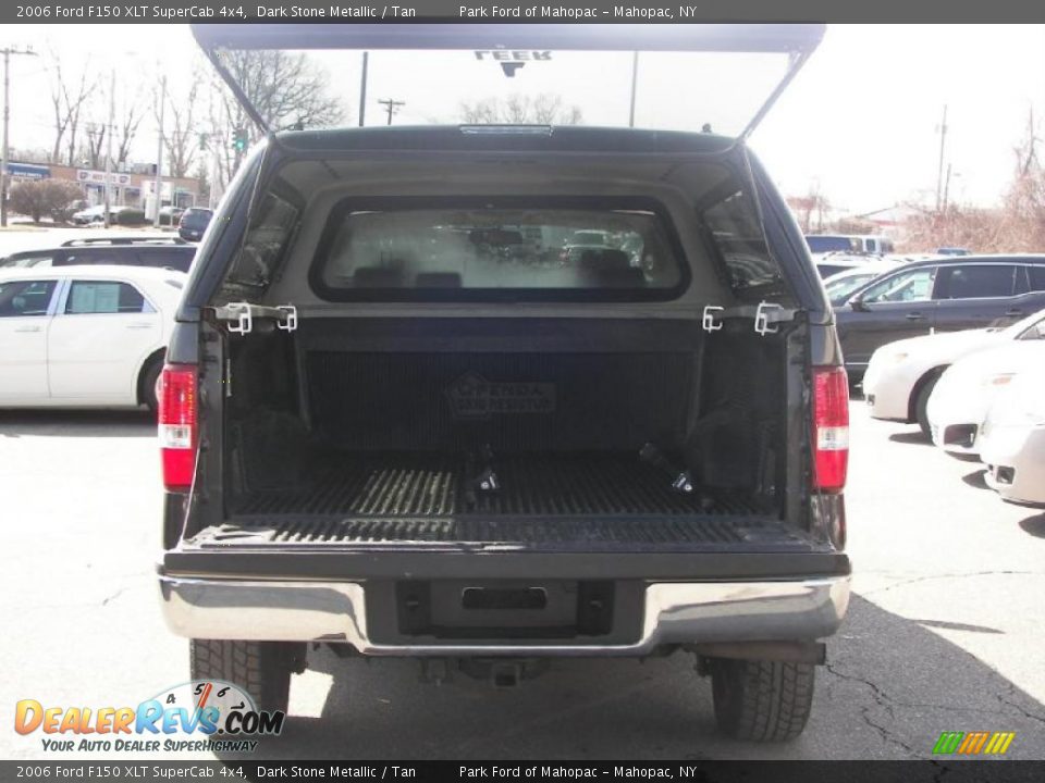 2006 Ford F150 XLT SuperCab 4x4 Dark Stone Metallic / Tan Photo #12