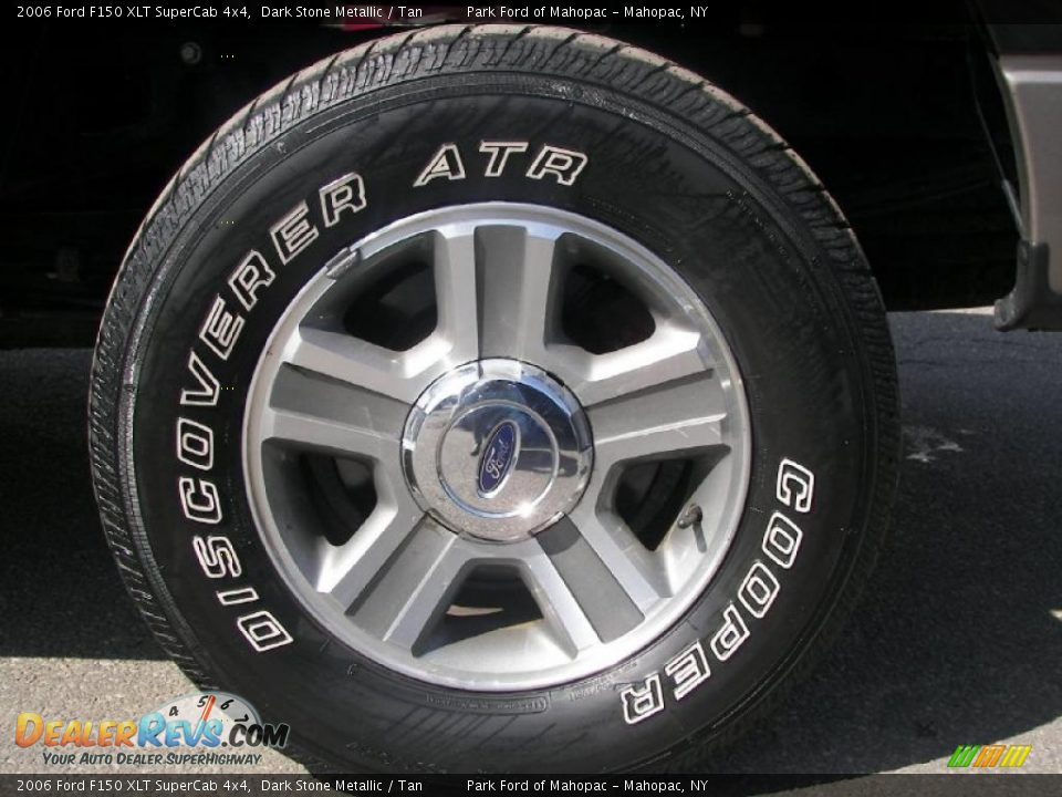 2006 Ford F150 XLT SuperCab 4x4 Dark Stone Metallic / Tan Photo #13