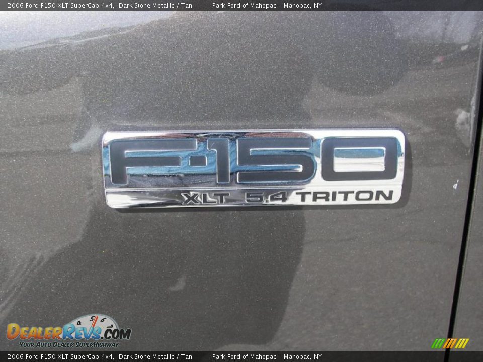 2006 Ford F150 XLT SuperCab 4x4 Dark Stone Metallic / Tan Photo #14