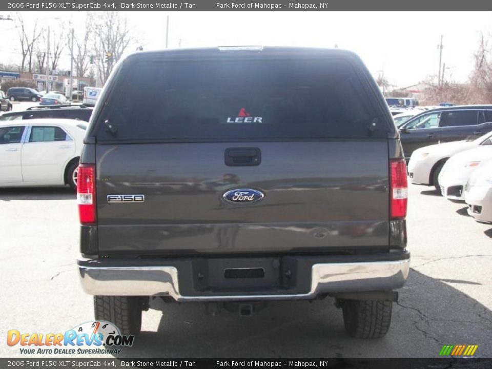 2006 Ford F150 XLT SuperCab 4x4 Dark Stone Metallic / Tan Photo #20