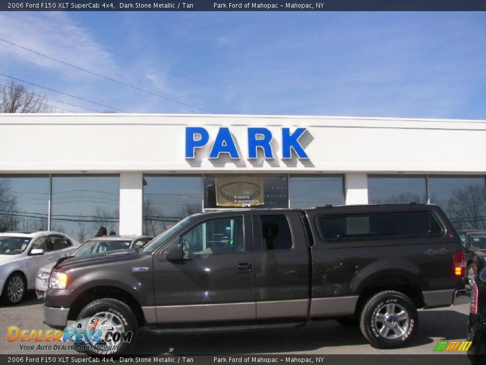 2006 Ford F150 XLT SuperCab 4x4 Dark Stone Metallic / Tan Photo #21