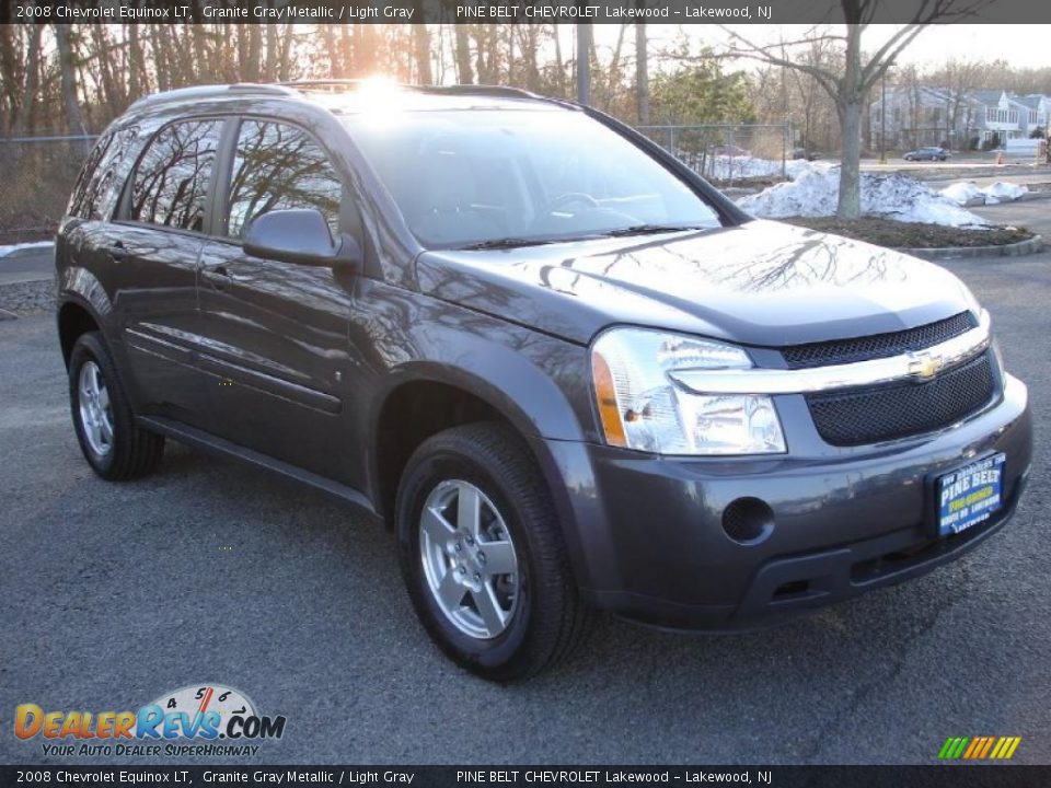 2008 Chevrolet Equinox LT Granite Gray Metallic / Light Gray Photo #3