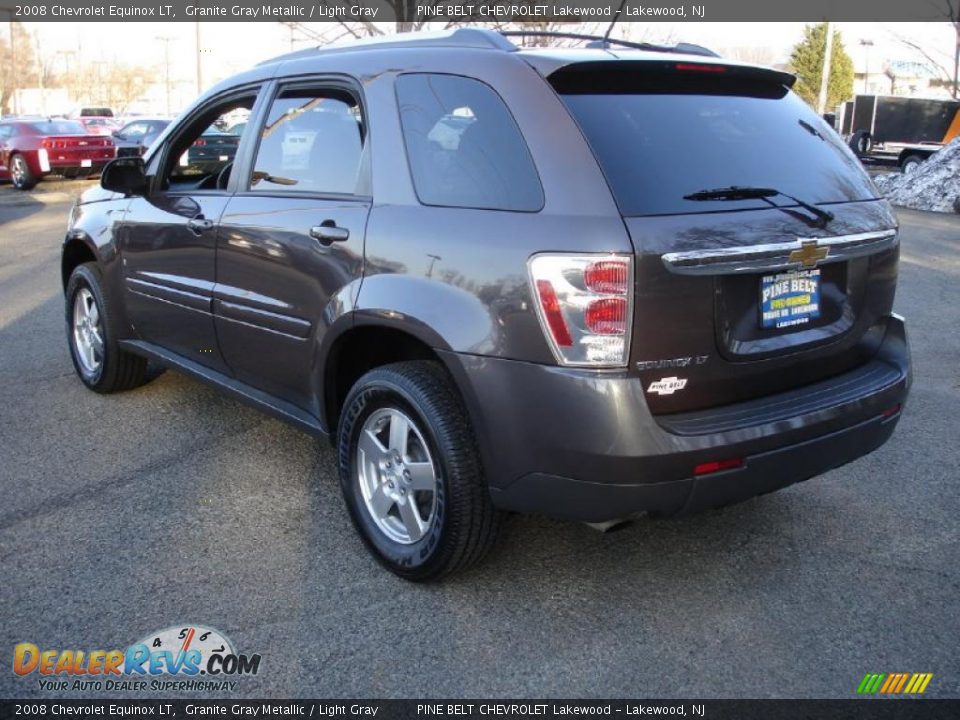 2008 Chevrolet Equinox LT Granite Gray Metallic / Light Gray Photo #6