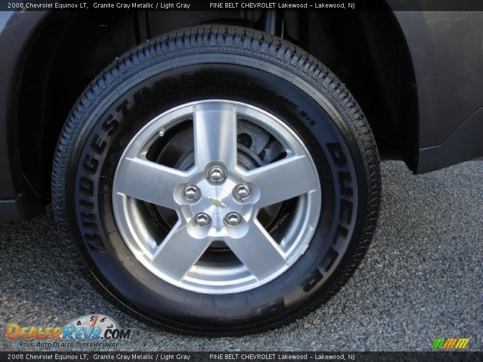 2008 Chevrolet Equinox LT Granite Gray Metallic / Light Gray Photo #8