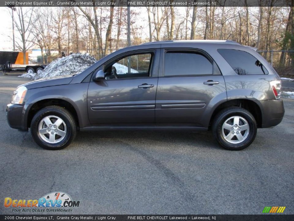 2008 Chevrolet Equinox LT Granite Gray Metallic / Light Gray Photo #9