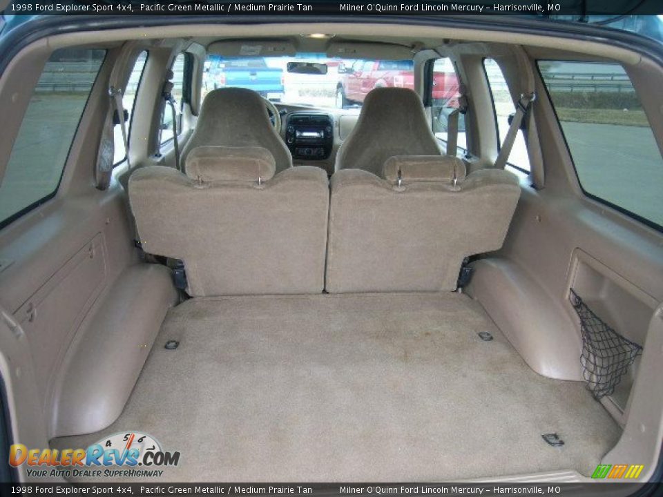 1998 Ford Explorer Sport 4x4 Pacific Green Metallic / Medium Prairie Tan Photo #9