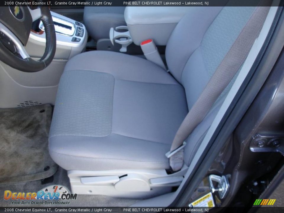 2008 Chevrolet Equinox LT Granite Gray Metallic / Light Gray Photo #11