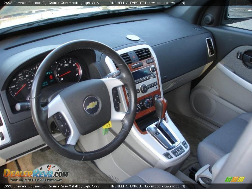 2008 Chevrolet Equinox LT Granite Gray Metallic / Light Gray Photo #12